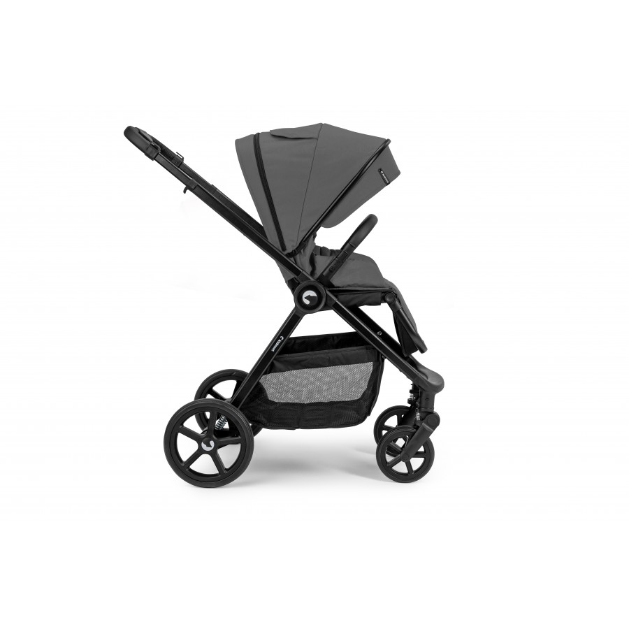 Kidnort Πολυκαρότσι Alskar 3σε1 Grey με Δώρο τη Βάση Isofix  (ZES000029)