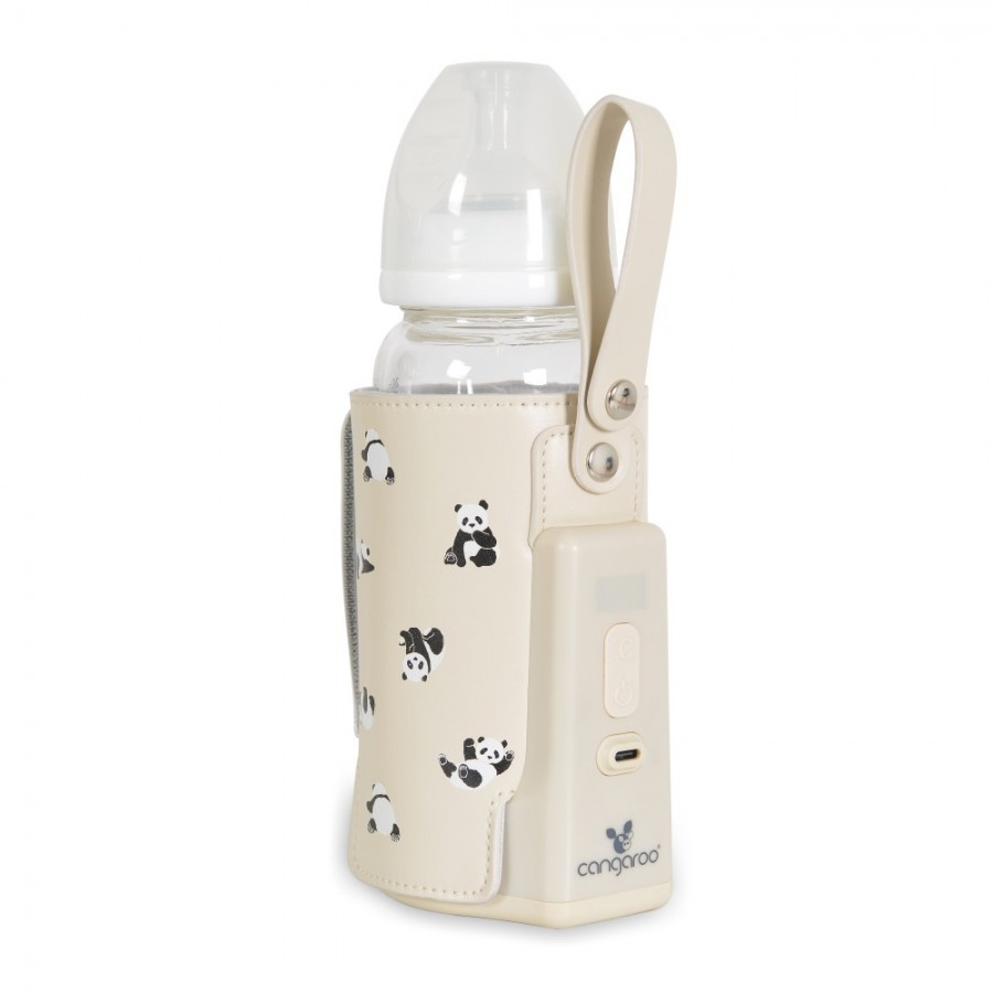 Cangaroo Θερμαντήρας Μπιμπερό Φορητός Caliente Beige (3800146272678)