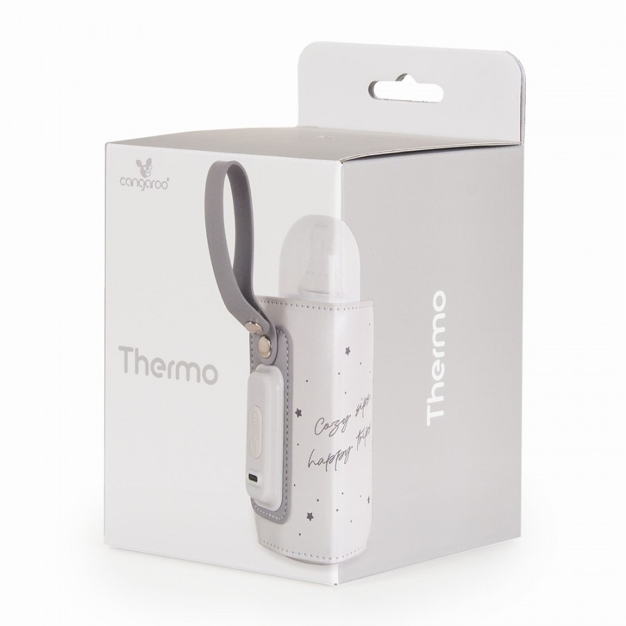 Cangaroo Θερμαντήρας Μπιμπερό Φορητός Thermo Beige (3800146272692)