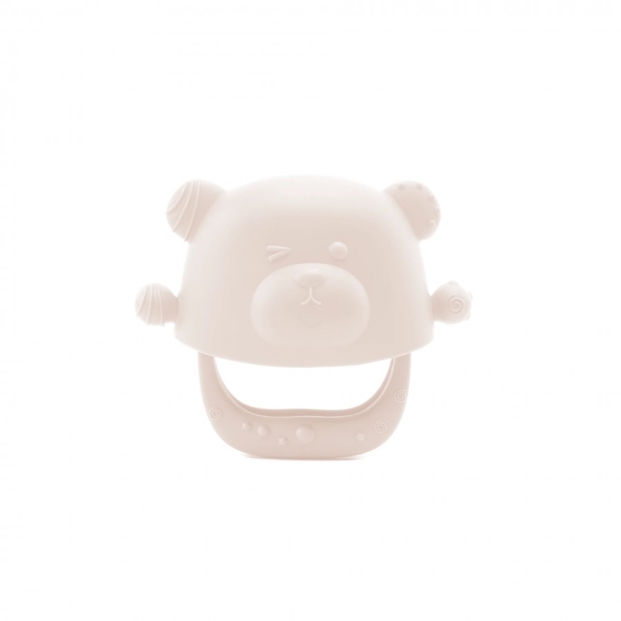 Kidnort Μασητικό Σιλικόνης Glitre Beige (KID000031)