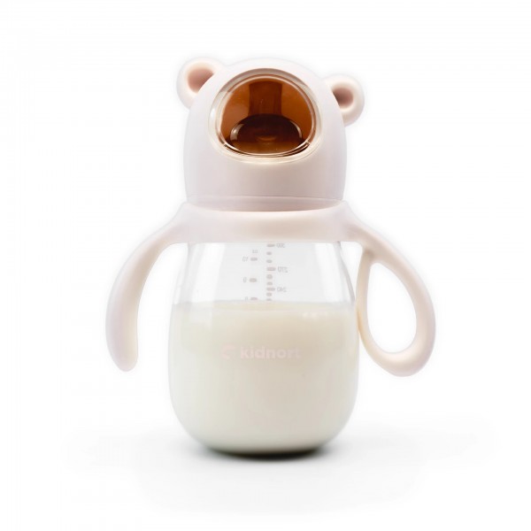 Kidnort Μπιμπερό Jordbaer 300ml Ροζ (KID000042)