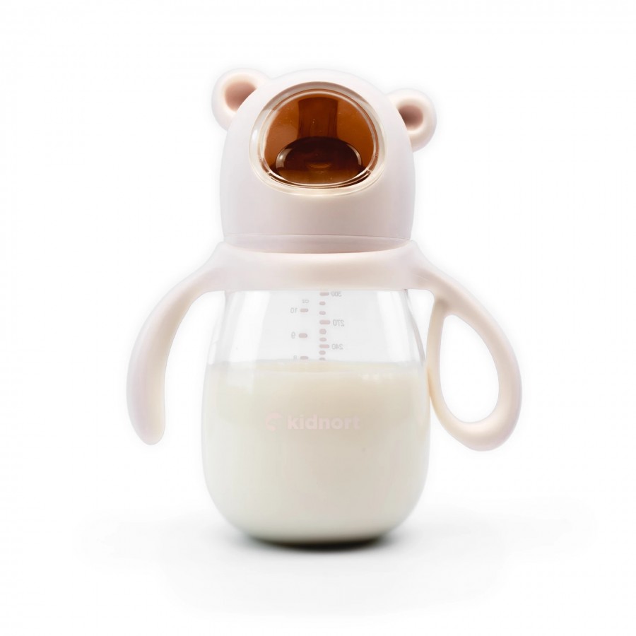 Kidnort Μπιμπερό Jordbaer 300ml Ροζ (KID000042)