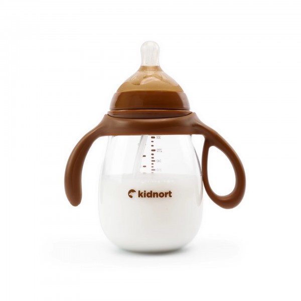 Kidnort Μπιμπερό Jordbaer 300ml Brown (KID000043)