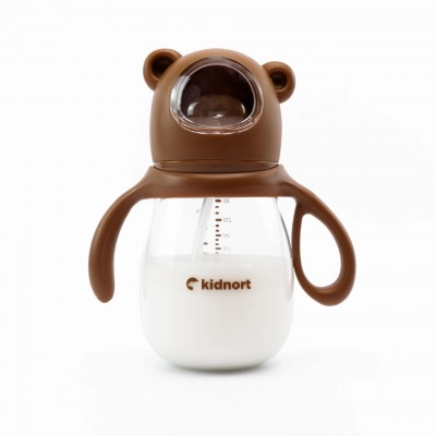 Kidnort Μπιμπερό Jordbaer 300ml Brown (KID000043)