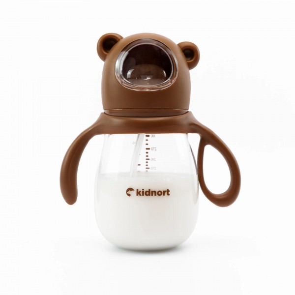 Kidnort Μπιμπερό Jordbaer 300ml Brown (KID000043)