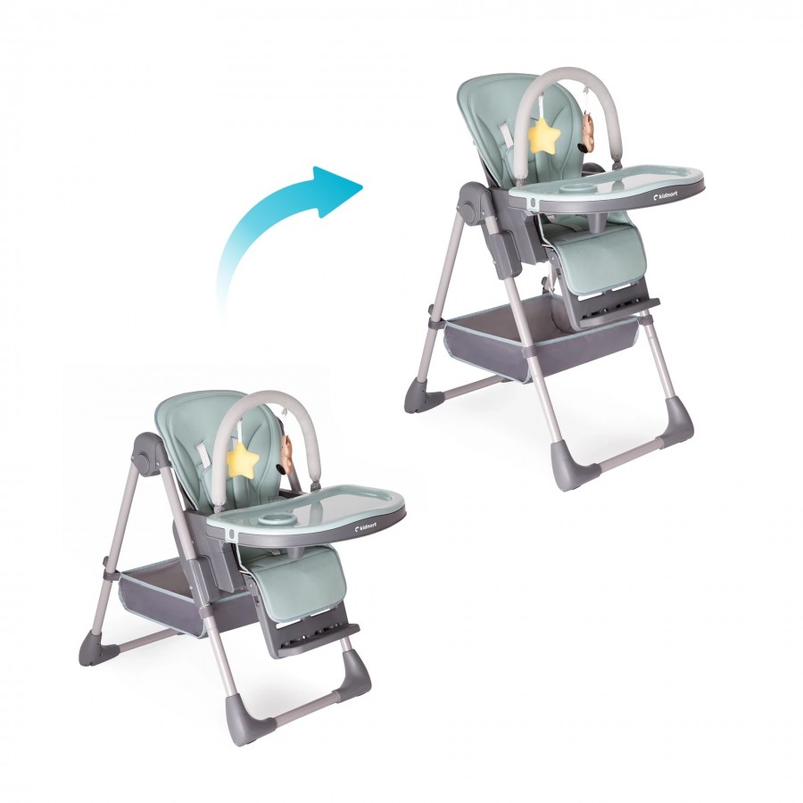 Kidnort Καρέκλα Φαγητού Jordgubbe Mint (KNKRZ000002)