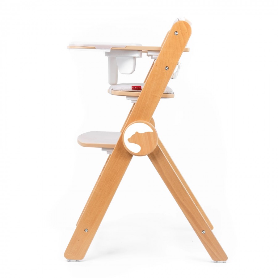 Kidnort Καρέκλα Φαγητού Drommer Unique Φυσικό Ξύλο (KNKRZ000013)