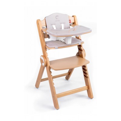 Kidnort Καρέκλα Φαγητού Drommer Unique Φυσικό Ξύλο (KNKRZ000013)