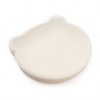 Kidnort Πιάτο Σιλικόνης Bear Retter Mjolk Beige (KNSIL000006)