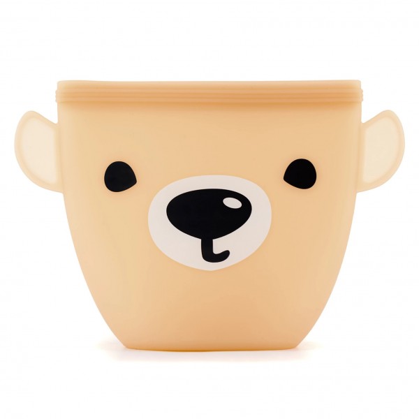 Kidnort σακουλάκι για σνακ Retter Mjölk Beige (KNSIL000012)