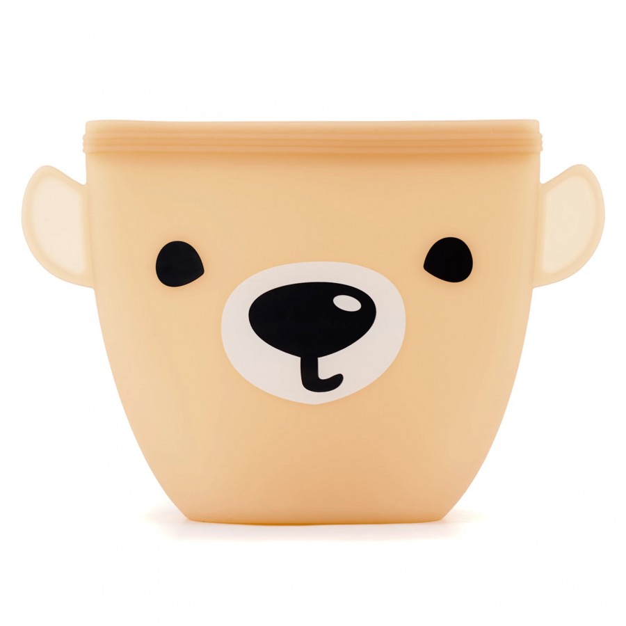 Kidnort σακουλάκι για σνακ Retter Mjölk Beige (KNSIL000012)