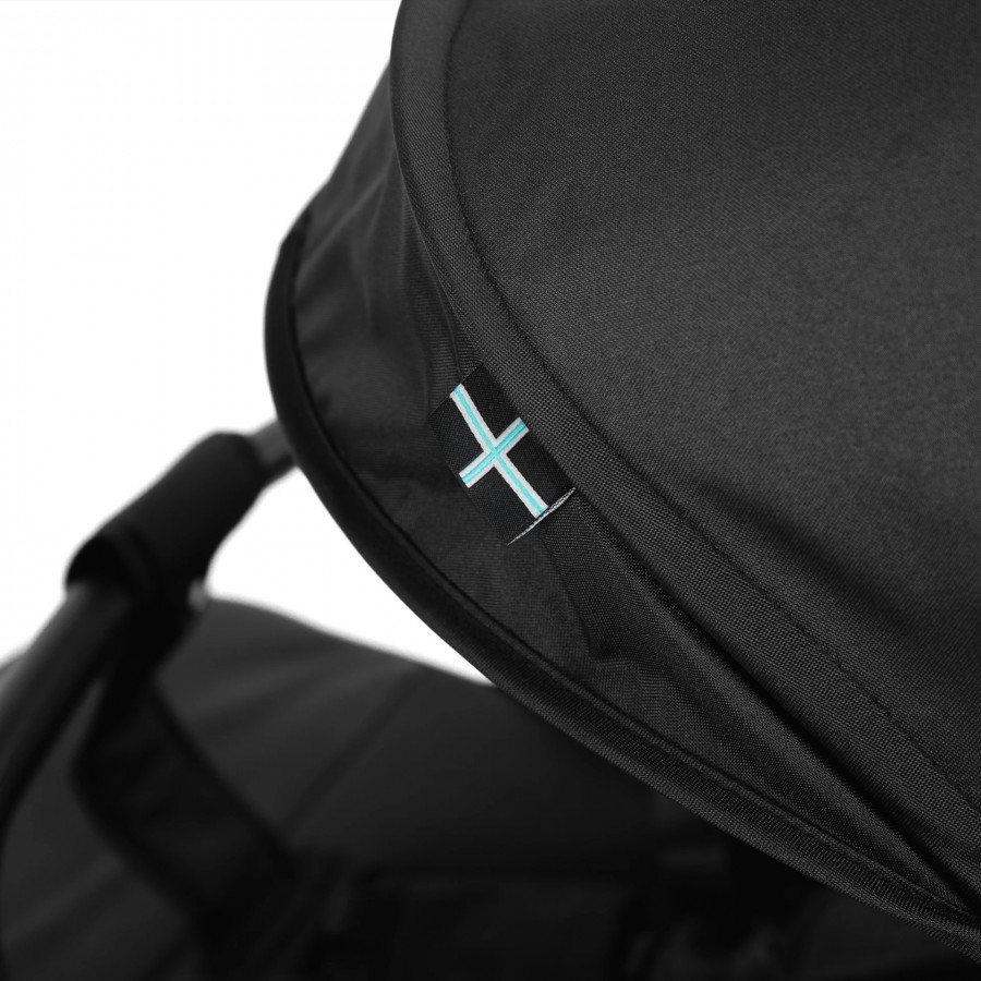 Kidnort Καρότσι Βόλτας Fjallrav Black (KNWOZ000003)