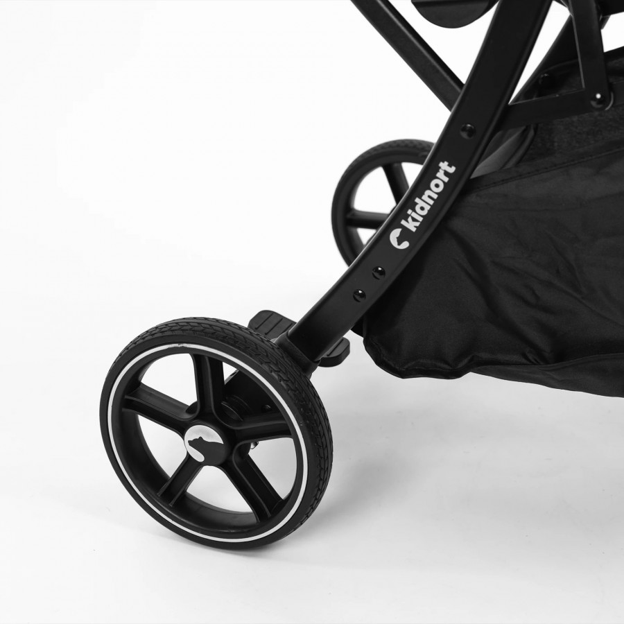 Kidnort Καρότσι Βόλτας Fjallrav Black (KNWOZ000003)