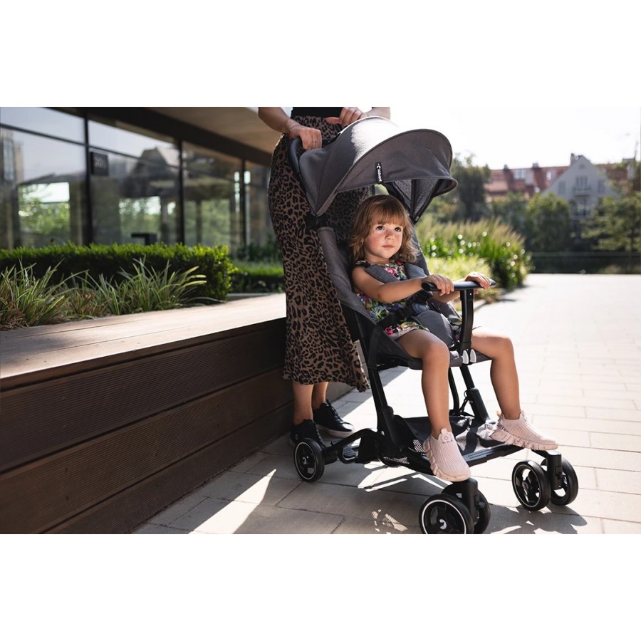 Kidnort Καρότσι Βόλτας Snopertel Black (KNWOZ000005)